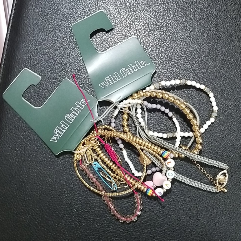 TWO-PACK Wild Fable 5 piece Bracelet Set